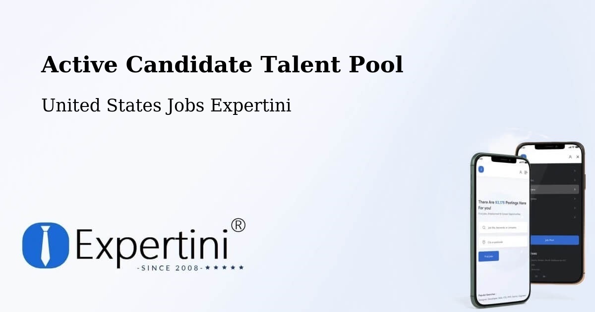 Active Candidate Talent Pool – Hackettstown - United States Jobs Expertini
