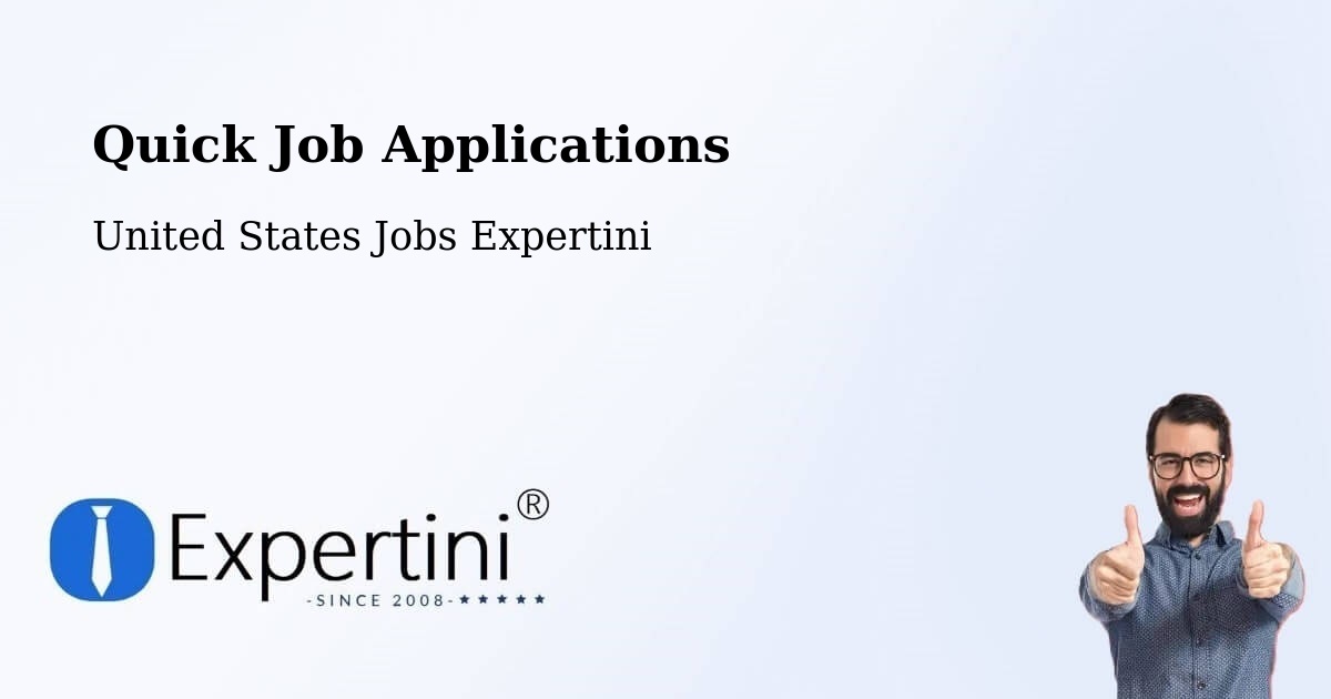 Quick Apply Feature – Hackettstown - United States Jobs Expertini